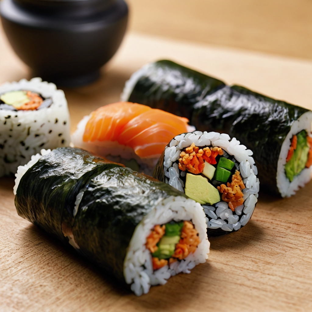 Kimbap vs Sushi